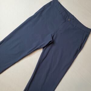 Lululemon Men's Size 32X27 ABC Slim-Fit Pant Warpstreme Blue M5AQYS
